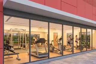 Gymnasium at Ashiana Amarah